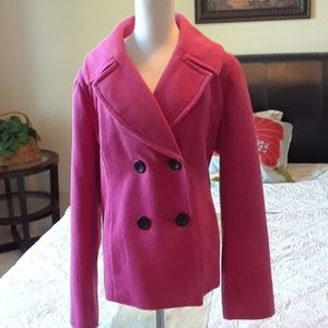 Rose pink winter Coat